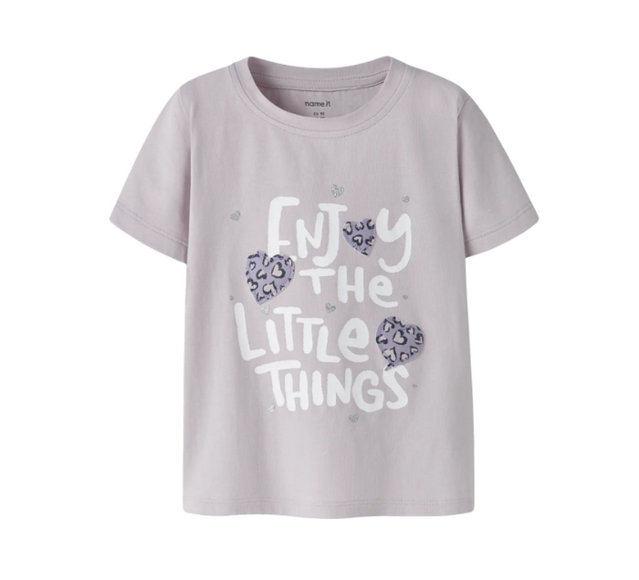 T-Shirt Lilla Enjoy The Little Things