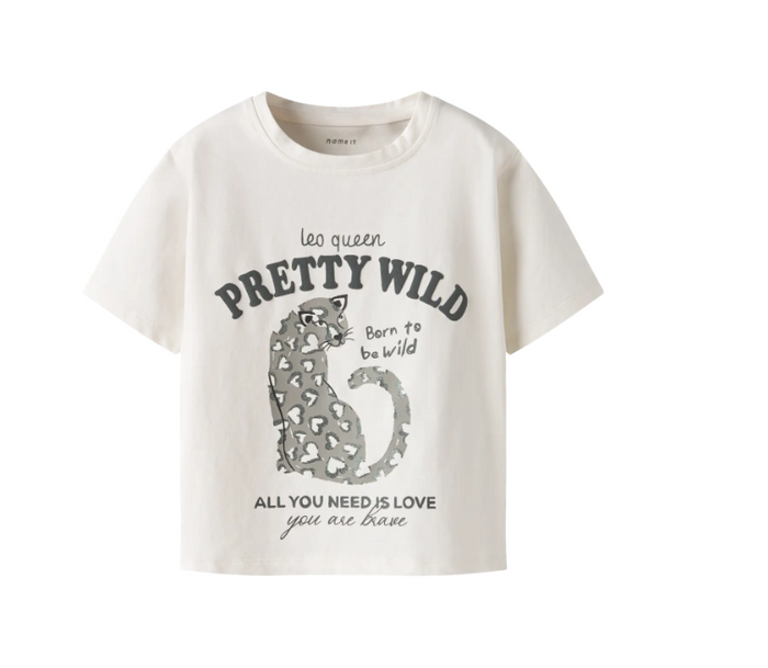 T-Shirt Bianca Pretty Wild