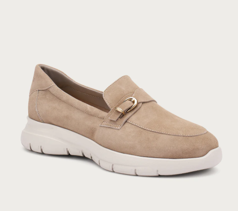 Mocassino Comfort Camoscio Salvia