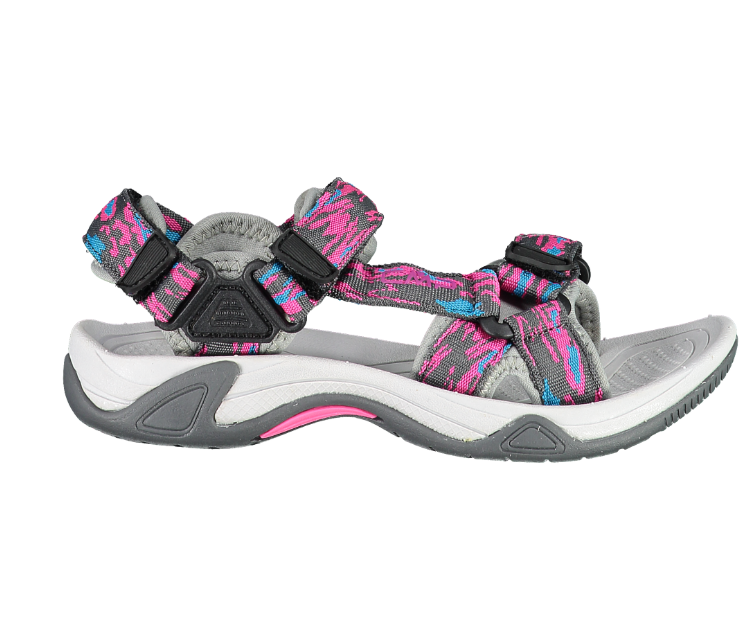 Sandali Da Trekking Hamal Purple Fluo Ghi