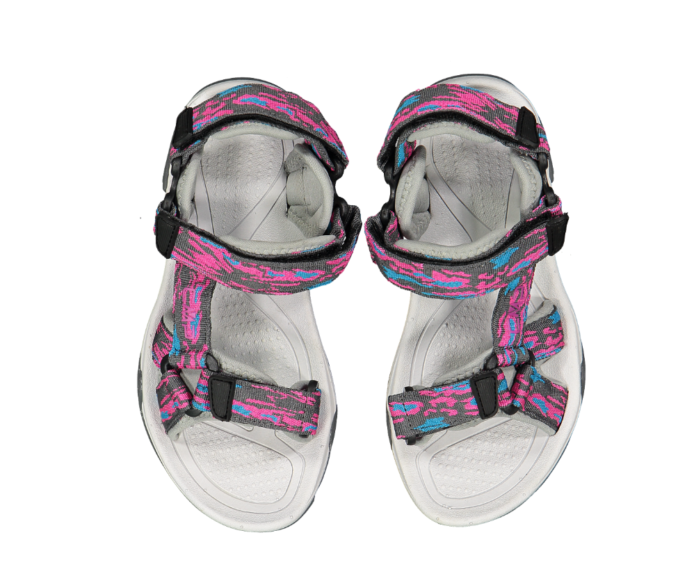 Sandali Da Trekking Hamal Purple Fluo Ghi