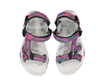 Sandali Da Trekking Hamal Purple Fluo Ghi