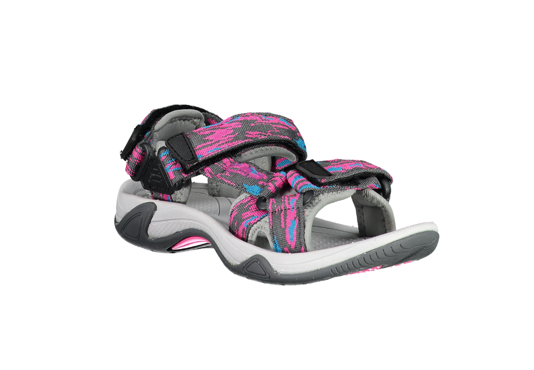 Sandali Da Trekking Hamal Purple Fluo Ghi