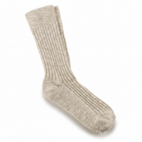 Cotton Slub beige white