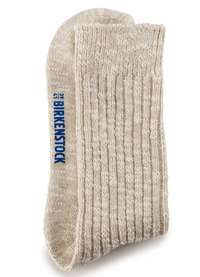 Cotton Slub beige white