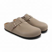 Sandalo Ciabatta Chiuso Beige
