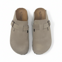 Sandalo Ciabatta Chiuso Beige