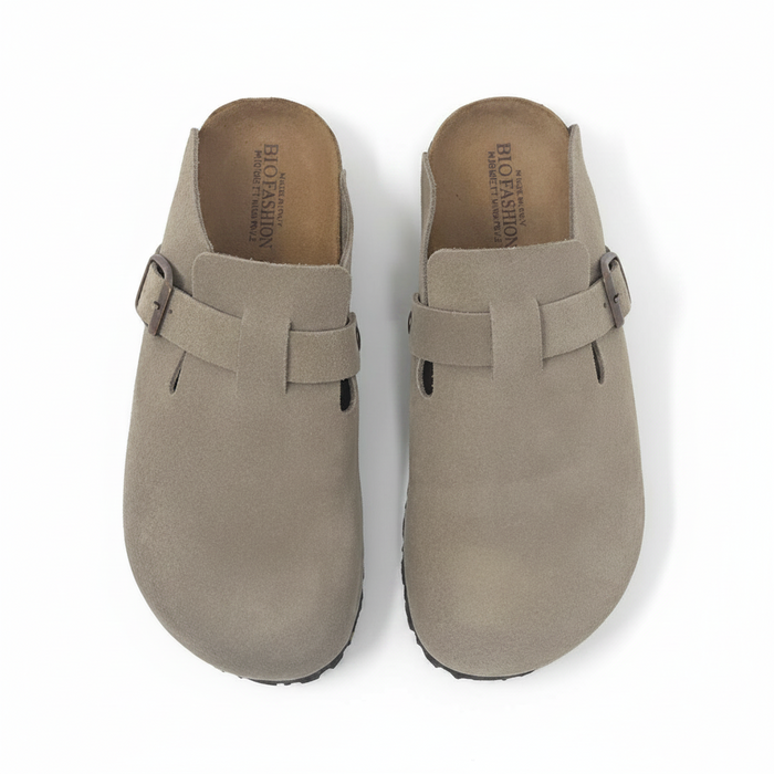 Sandalo Ciabatta Chiuso Beige