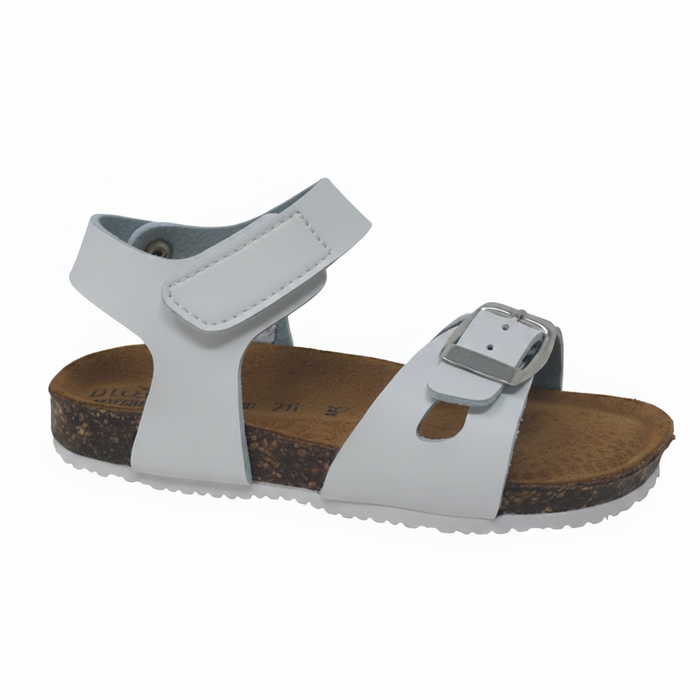 Sandalo Birk Con Strappo Bianco Sky