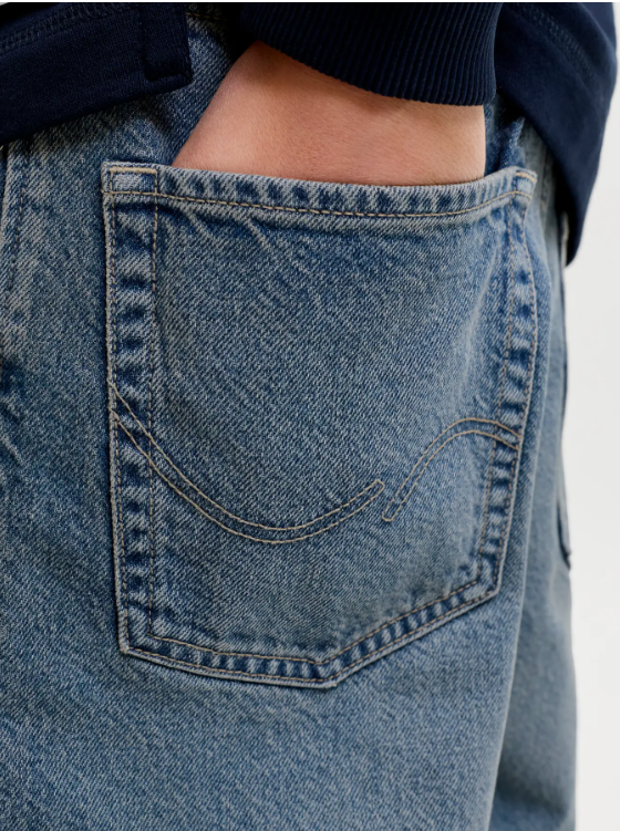 Jeans Junior Regular Fit Blu Medio