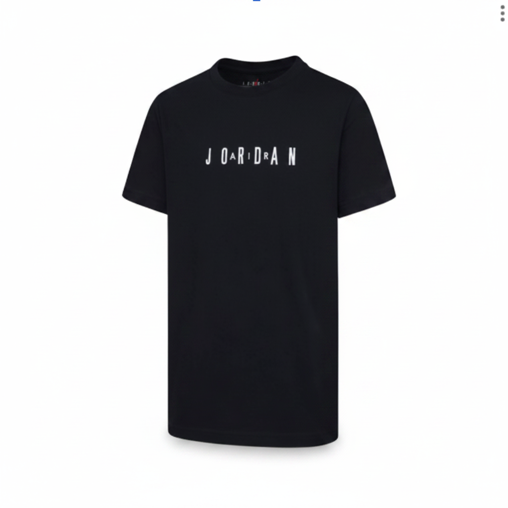 T Shirt A Maniche Corte Jordan Nera