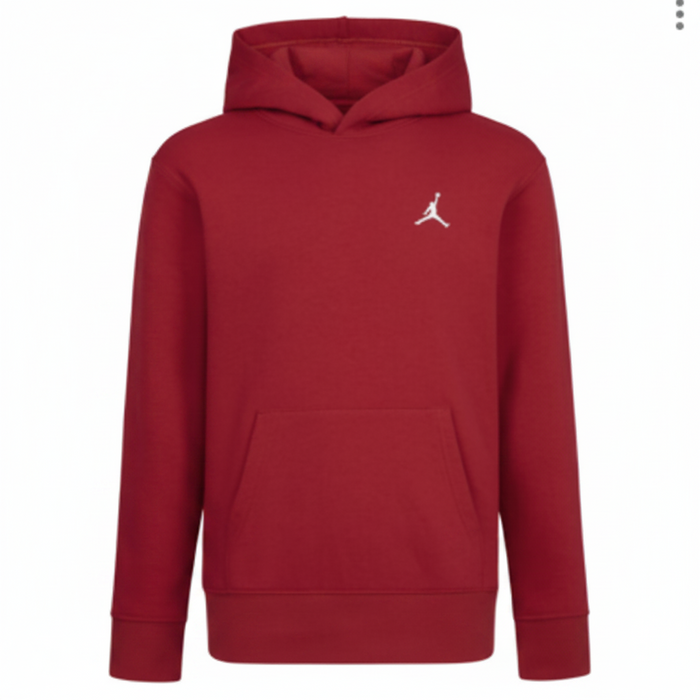 Felpa Con Cappuccio Da Bambino Jordan Rossa