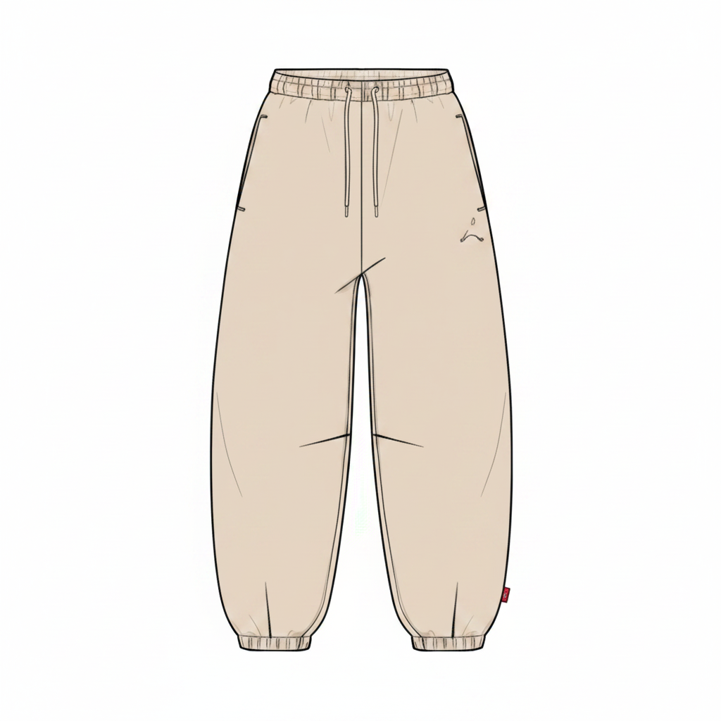 Pantaloni Della Tuta Da Bambino Jordan Beige