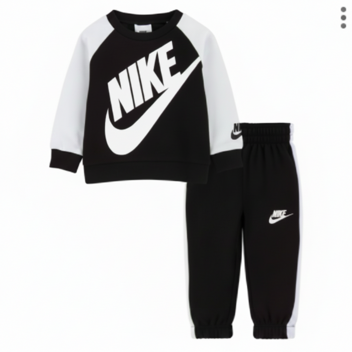 Tuta Sportiva Da Ragazzo Nike Nero Bianco