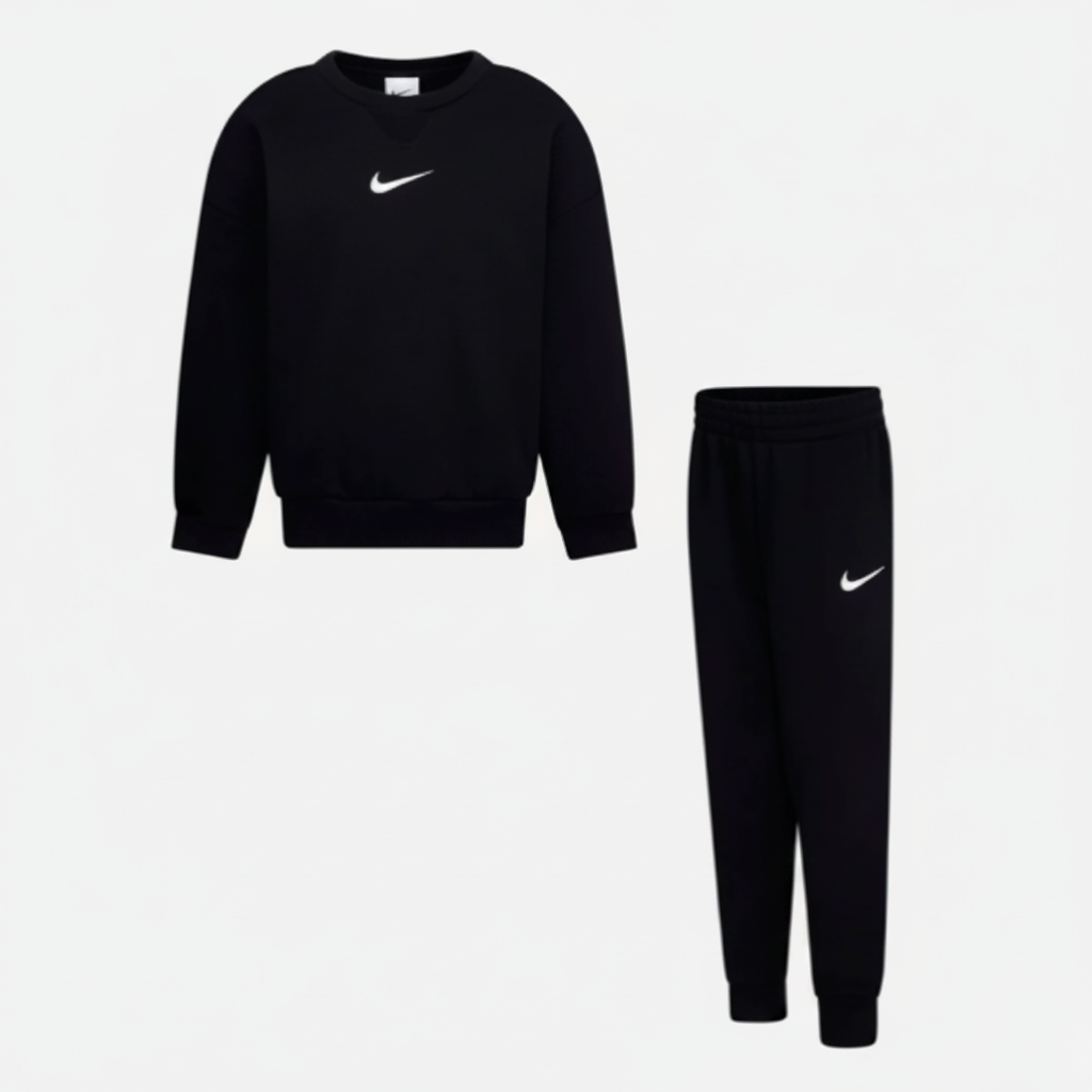 Set Tuta Sportiva Nike Da Ragazzo Colore Nero