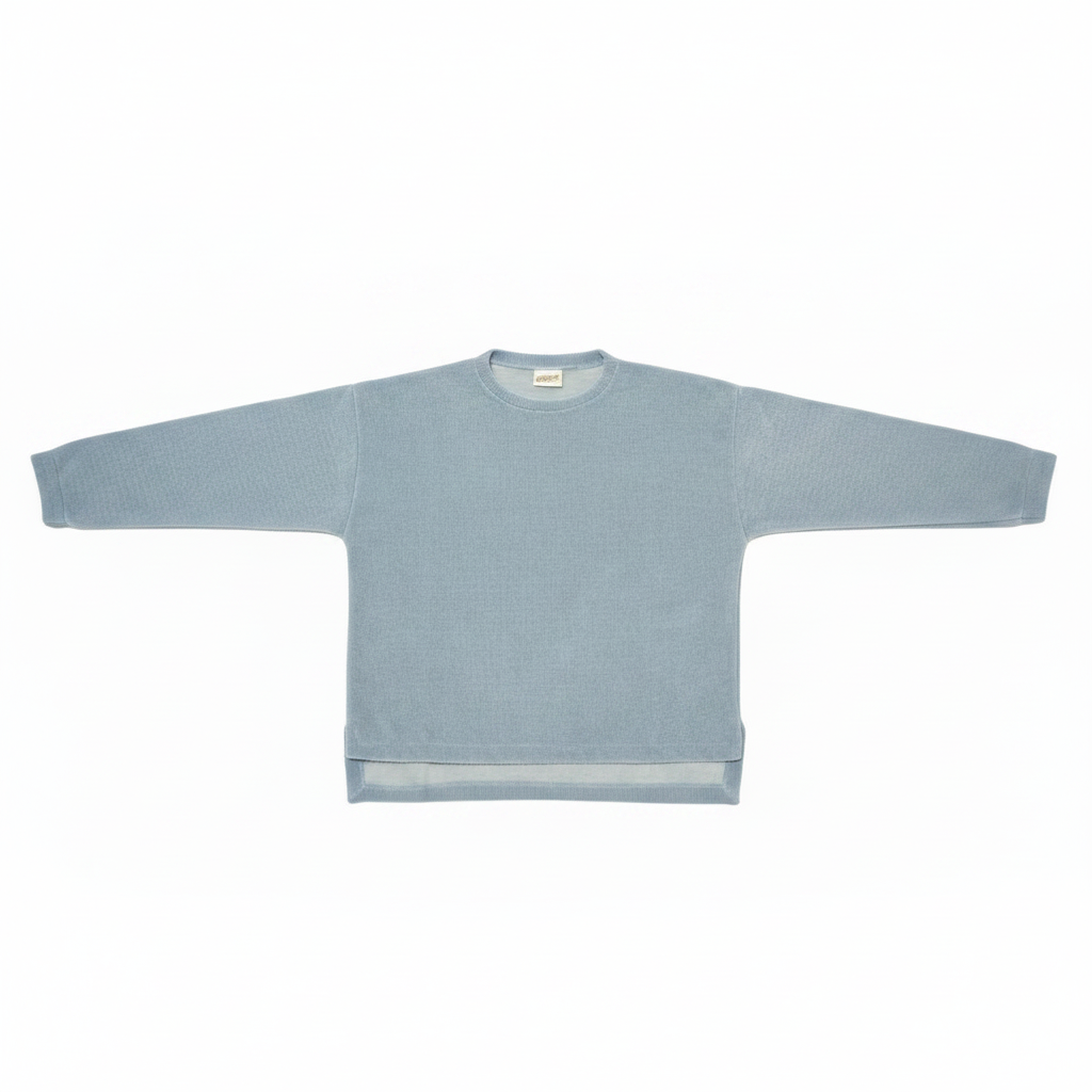 Maglia Girocollo Grigio Polvere