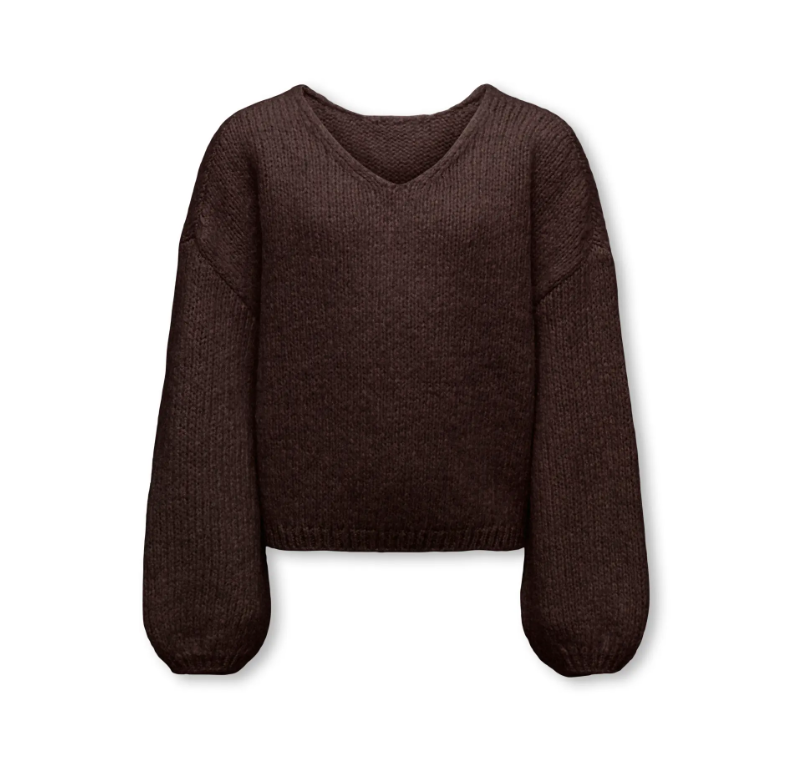 Pullover Scollo A V Da Ragazza Cabe