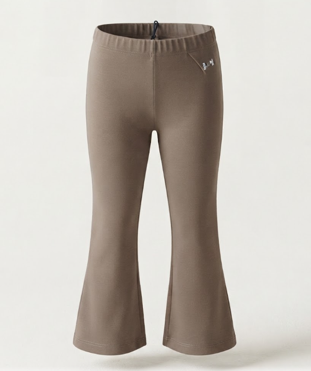 Leggings A Zampa Color Fango