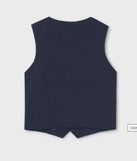 Gilet Natural Marino