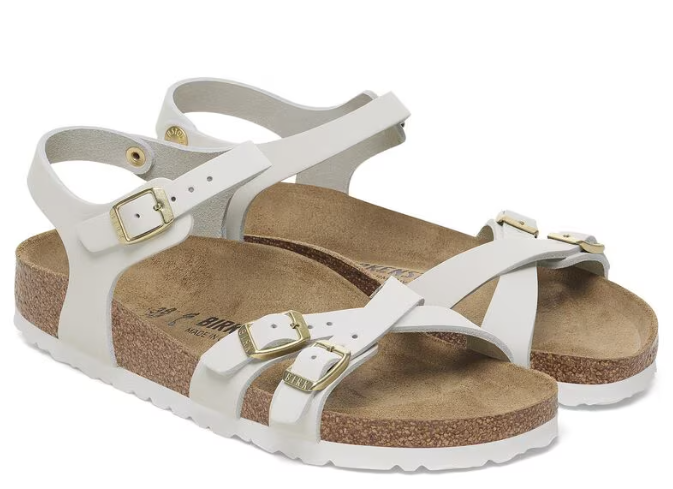 Kumba Antique White Nubuck Leather