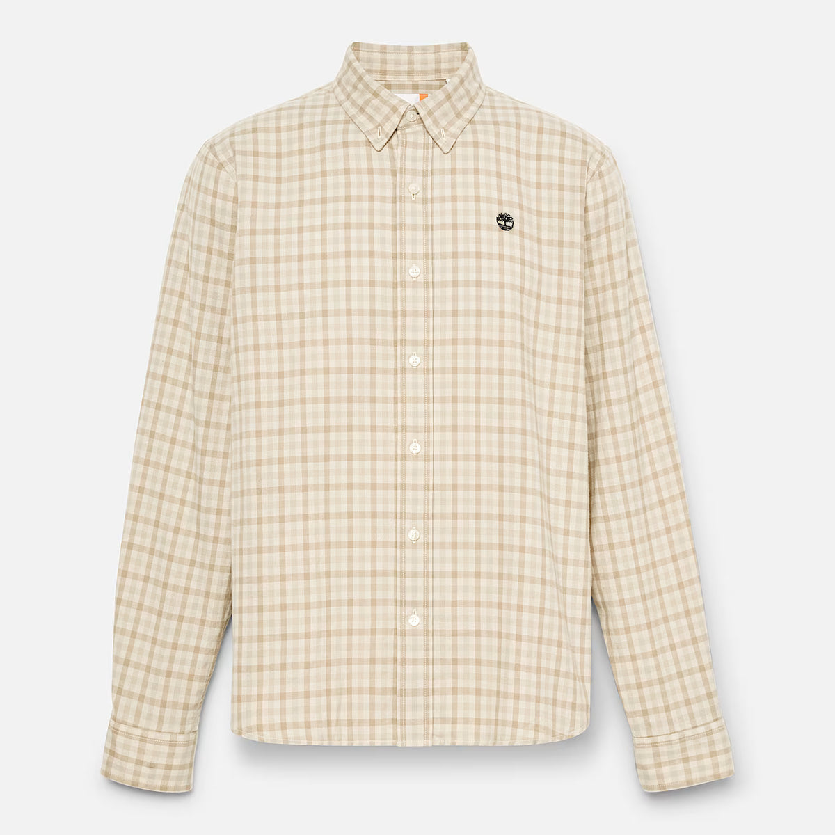 Camicia A Quadretti Solucell Da Uomo In Beige