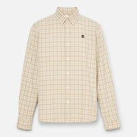 Camicia A Quadretti Solucell Da Uomo In Beige