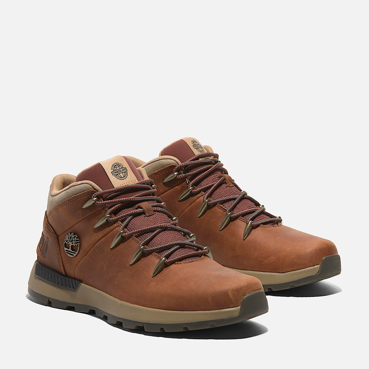 Scarpa Da Uomo Sprint Trekker Mid Marrone