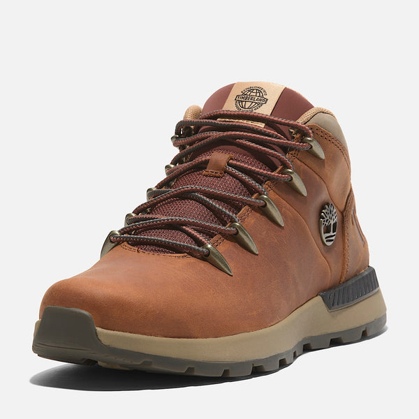 Scarpa Da Uomo Sprint Trekker Mid Marrone