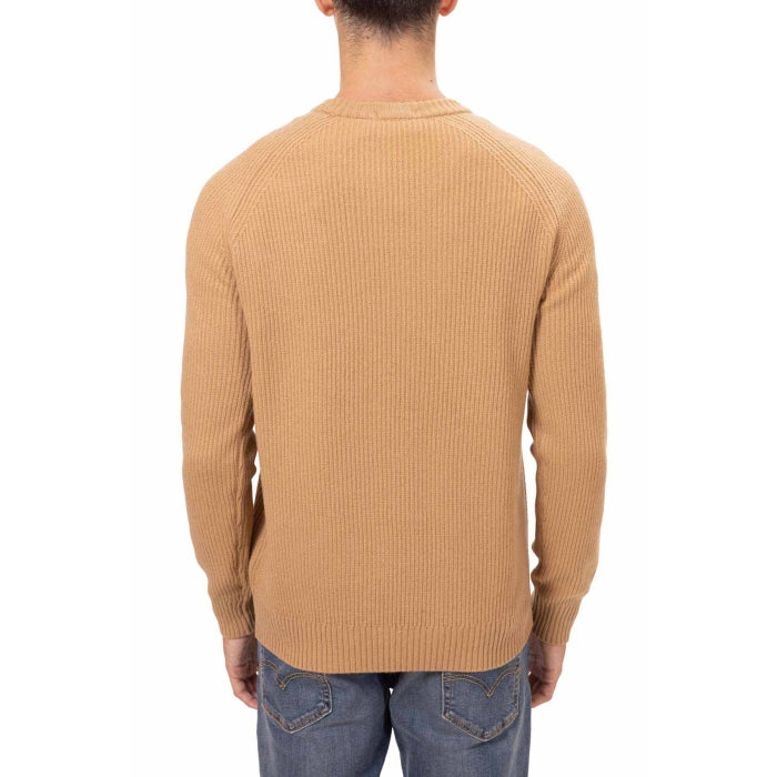 Maglione Girocollo A Coste Wheatboot