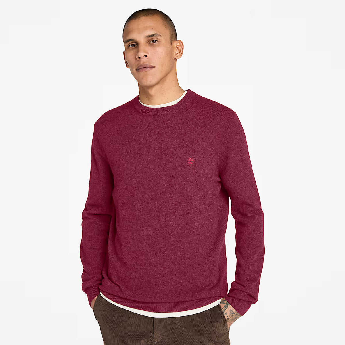 Maglione Girocollo Da Uomo In Lana Merino Cohas Brook Bo