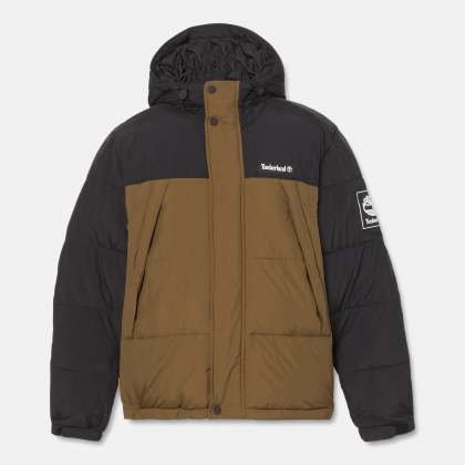 Giacca Puffer Jkt Black/Dark Olive