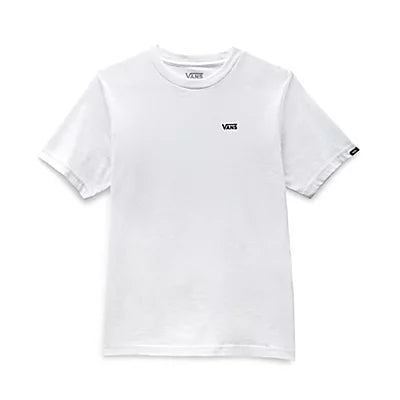 T-Shirt By Left Chest Tee Boys White