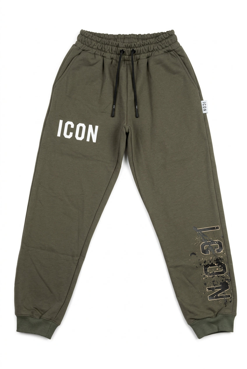 Pantalone In Felpa Verde