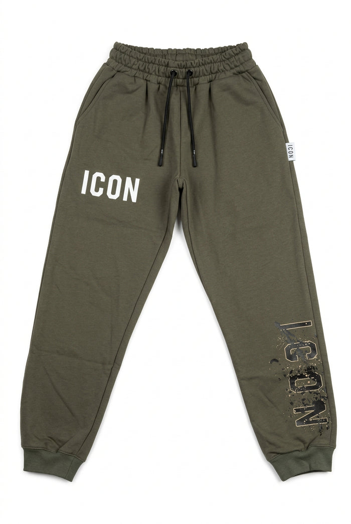 Pantalone In Felpa Verde
