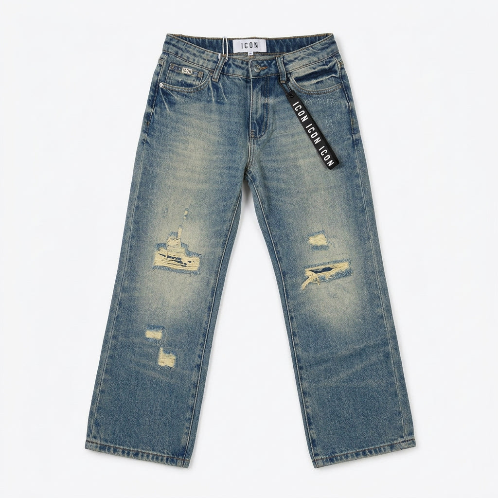 Pantalone Jeans Lavaggio Chiaro