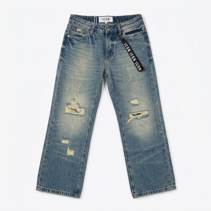 Pantalone Jeans Lavaggio Chiaro
