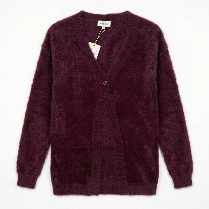 Maglia Tricot Bordeaux Scuro