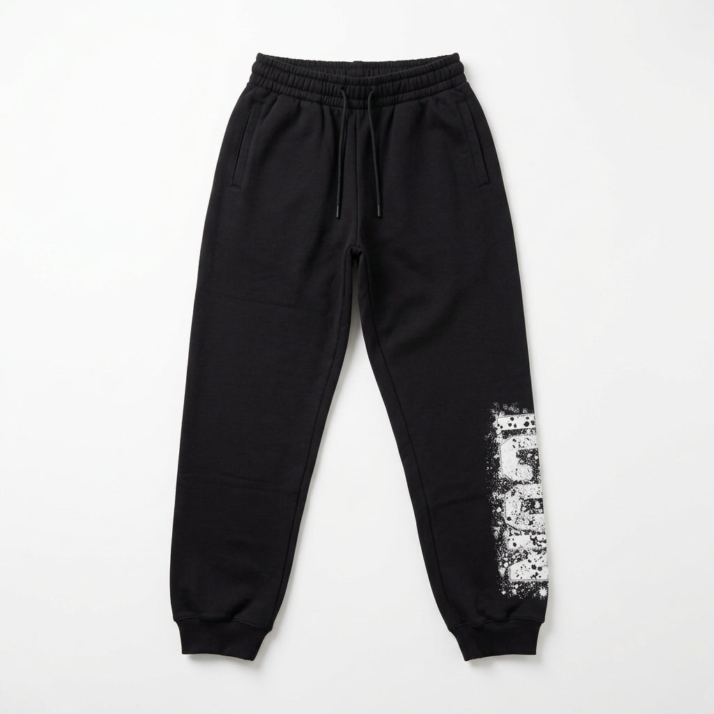 Pantalone In Felpa Nero