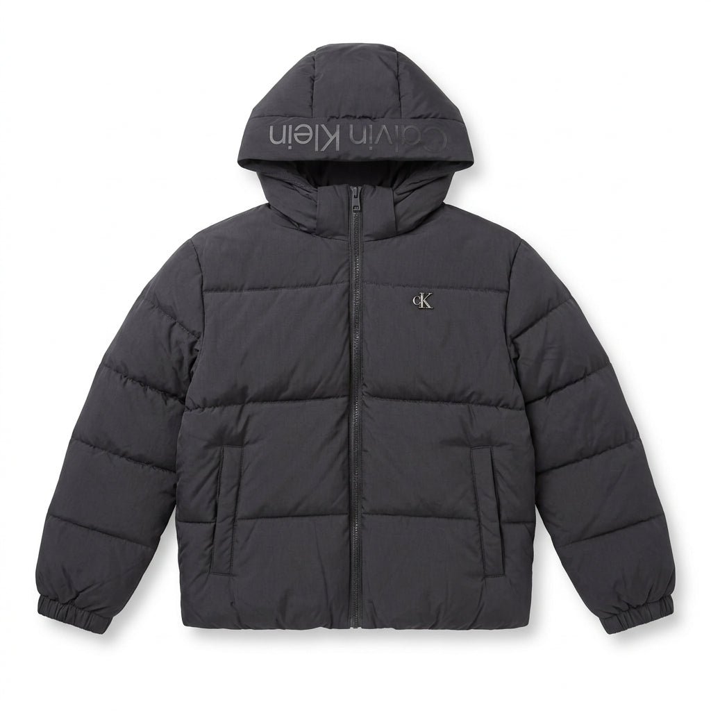Piumino Corto Black