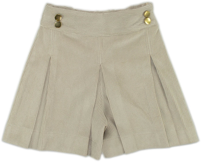 Shorts Ragazza Crema