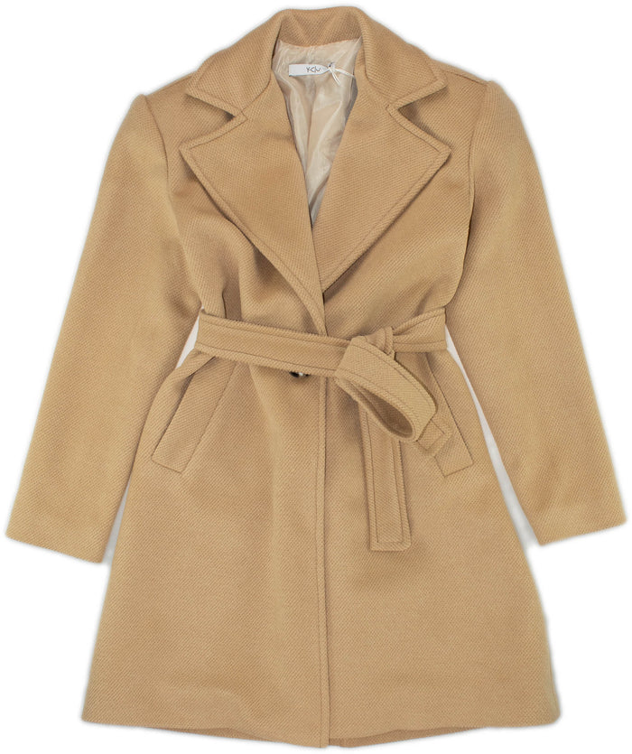 Cappotto Ragazza Beige