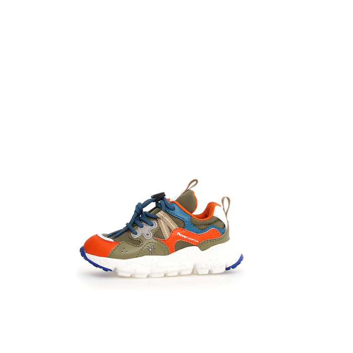 Sneakers Yamano 3 Junior Orange Militare Azure