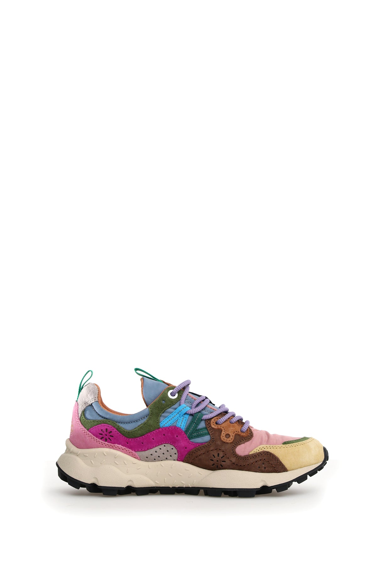 Sneakers Yamano 3 Woman Cream Pink Light Brown