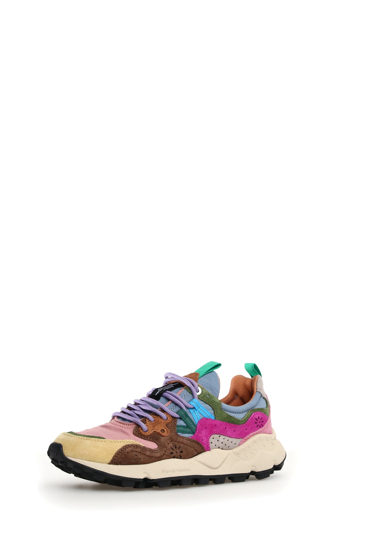 Sneakers Yamano 3 Woman Cream Pink Light Brown
