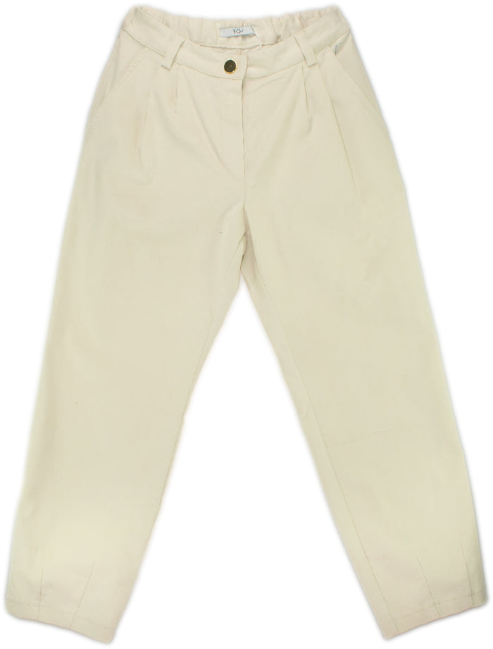 Pantalone Ragazza Latte