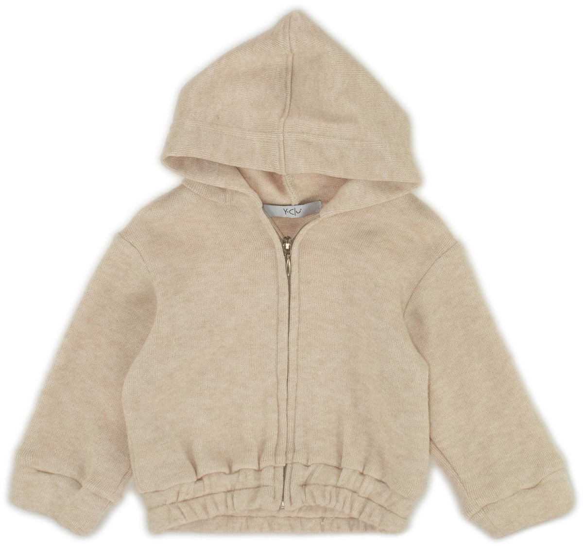 Maglia Neo Full Zip C Cappuccio Beige