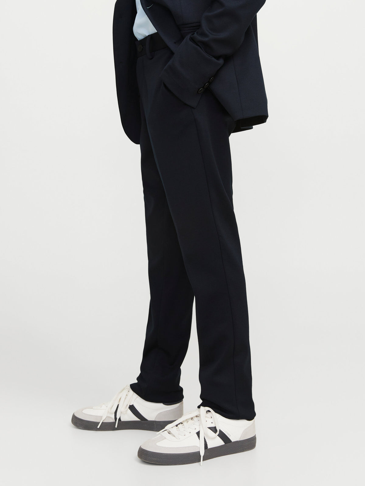 Pantalone Elegante Da Ragazzo Dark Navy