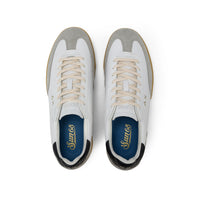 Sneakers Uomo California Sun Leather Bianco Grigio Chiar