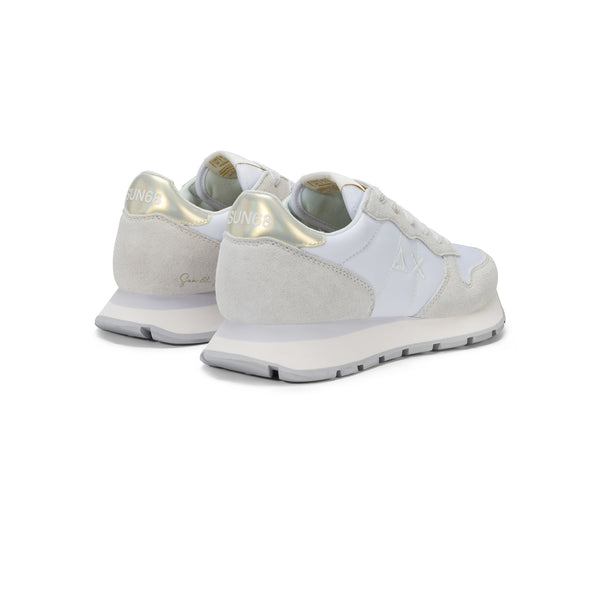 Sneakers Donna Ally Gold Silver Bianco