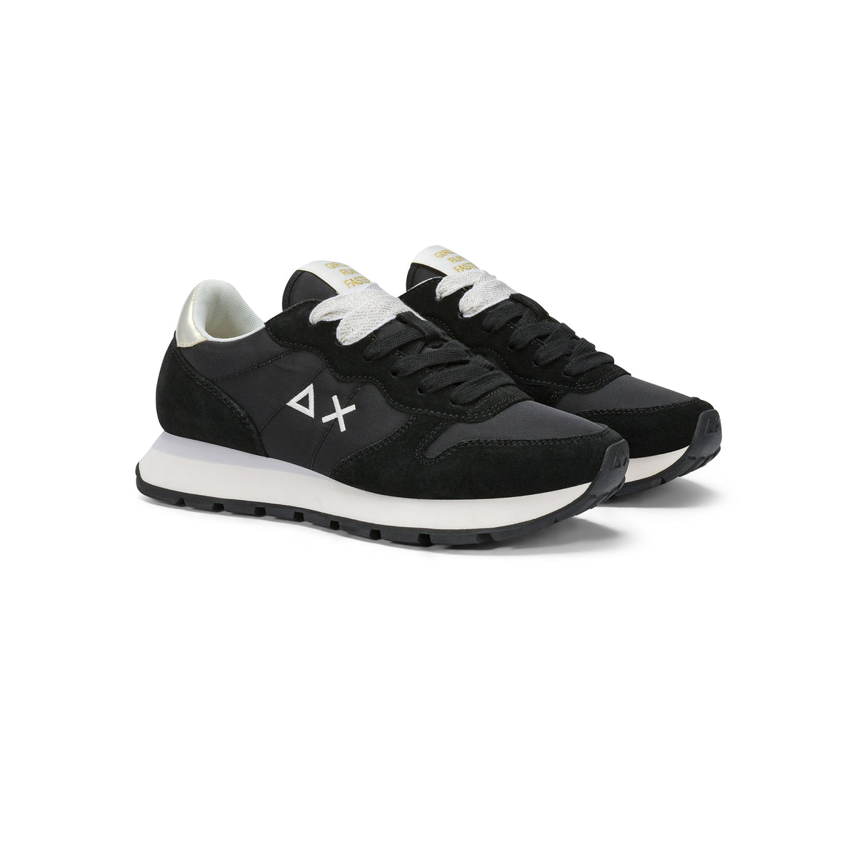 Sneakers Donna Ally Gold Silver Nero